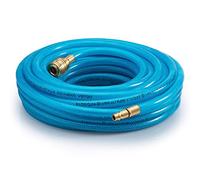 Tuyau à air comprimé 10m résistant max 15 bar raccord rapide 1/4' épaisseur 3mm tuyau pour appareils pneumatiques bricolage atelier