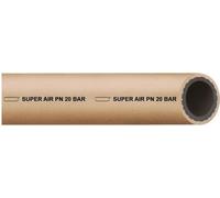 Tuyau à air comprimé en plastique SUPER AIR, diamètre intérieur 10,0 mm, diamètre extérieur 15,5 mm, longueur 50 m, couleur beige