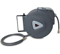 Tuyau à air comprimé VINGO 30m 1/4" tambour Enrouleur de tuyau Raccord automatique Enrouleur de tuyau Enrouleur de tuyau mural