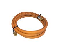 Tuyau à gaz propane-butane Zatech 10 m 10 bar Ø 6,3 mm Raccord femelle 3/8" - 3/8" pouces LKS avec raccord rapide jusqu'à -30 °C pour barbecues à gaz de camping