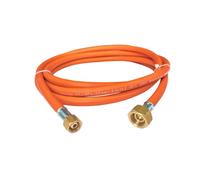 Tuyau à gaz propane-butane Zatech 10 m 20 bars Ø 6,3 mm Raccord femelle 3/8" - 21,8" pouces LKS avec raccord rapide jusqu'à -30 °C pour barbecues à gaz de camping