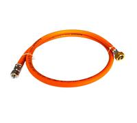 Tuyau à gaz propane-butane Zatechs 10 m 20 bars Ø 9,0 mm Raccord combiné 21,8 mm filetage à gauche x 1/4" filetage à gauche Barbecue à gaz Cuisinière Chauffage