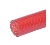 Tuyau à liquide universel en PVC 13,2x19,8 mm 10 m Couleur rouge qualité alimentaire