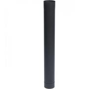Tuyau acier émail noir mat - longueur 50 cm - diamètre 150 mm TEN