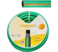 Tuyau adhésif vert tressé 15 mm. - 5/8" Rouleau de 50 mètres