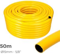 Tuyau Agricole Jaune 15mm 50m Edm Tuyau Agricole Souple Et Résistant Pour Irrigation - Edm