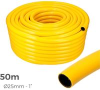Tuyau Agricole Jaune 25mm 50m Edm Idéal Pour L'irrigation Agricole, Résistant Et Flexible. - Edm