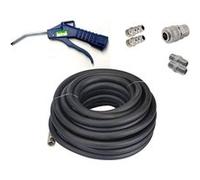 tuyau air 10 m + soufflette + embouts + coupleur - Oc-pro G