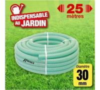 Tuyau Annelé Translucide 25m D.30 mm - Flexible et Résistant - Idéal pour Divers Usages - D-Work