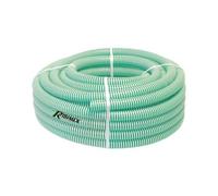 Tuyau annelé translucide 25m diamètre 30mm