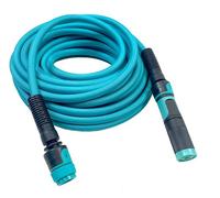 Tuyau Aqua Control DuraLite de 15 m, avec lance d'arrosage à 3 formes.