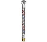 Flamco Tuyau armé silicone Meiflex M5715.1104.70 2000 /2" x 2000 /2" IG/AG, 13 x 700 mm, pour plomberie/ Chauffage salle de bain /climatisation