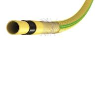 Tuyau d'Arrosage Antivrille 10M Ø25 mm - Jaune, Flexible et Résistant - Idéal pour Jardinage - RIBIMEX