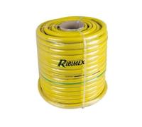 Tuyau arrosage antivrille 75m diam 19mm jaune sur touret
