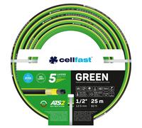 Cellfast Tuyau d'arrosage ATS2 Vert 5 couches résistant aux UV 1/2" 15 mm 25 m