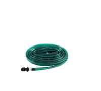 Tuyau arrosage perforé PVC jardin potager flexible anti fuite compatible raccords 1/2 irrigation uniforme eau goutte à goutte (15 mètres verts)