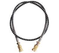 Tuyau avec Ressort Enroul 100 Cm de Long PCP Pneumatique Pompe de Remplissage DAir Tuyau en Nylon Noir PZCC