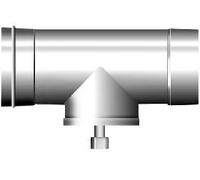 Tuyau avec siphon et drain 1" - simple paroi - Schraeder Future EW 180 mm