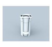 Tuyau Bertrams Polyline LAS 41RL2000-80 2000 mm, DN 80/125, intérieur, blanc