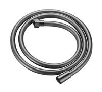 Tuyau clim Tuyau de douche Flexible en PVC noir, 150/200/300CM, Long tuyau d'eau salle bains, Extension plomberie, Tube traction, accessoires bain(Grey,200cm)