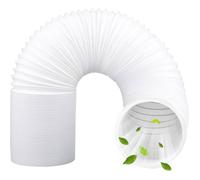 Tuyau climatiseur mobile 15cm diamètre - Flexible évacuation universel 2M - Rallonge gaine plastique PP Dextrogyre (Horaire)