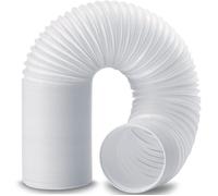 Tuyau climatiseur mobile 15cm diamètre - Flexible évacuation universel 2M - Rallonge gaine PP anti-horaire (Sens inverse)