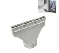 Tuyau Climatiseur Mobile, Kit Fenêtre pour Climatiseur Mobile, Raccord Plat pour Tuyau d'Échappement, pour Fenêtre et Porte, Kit de Ventilation (B)