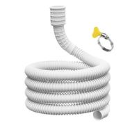 Tuyau Climatiseur Mobile | Tuyau De Vidange Pour Déshumidificateur | Tuyau Climatiseur Mobile Universel | Avec Pince De Connexion, Découpable | Pour La Plupart Des Climatiseurs