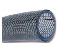 Tuyau Cristal Armé 100m 10x16 mm - Résistant et Flexible - Idéal pour Transports de Liquides - D-Work