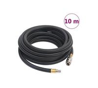 Tuyau d air hybride noir 0,6 10 m caoutchouc et PVC