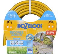 Tuyau d’arrosage anti torsion - jaune bandes 3D grises (48 uc/pal) - 19mm - 20m