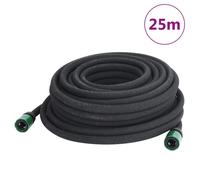 Tuyau d arrosage de jardin noir 0,6 25 m caoutchouc