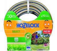 Hozelock Tuyau d'arrosage Select anti-UV gris bandes 3D jaunes 19 mm 50 m