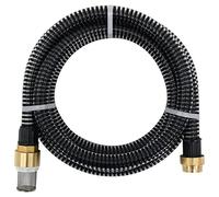 Tuyau d aspiration avec raccords en laiton noir 1,1 15 m PVC