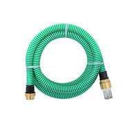 vidaXL Tuyau d'aspiration - Vert 5 m