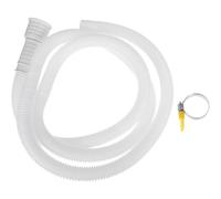 Tuyau D’évacuation D’eau 1, 5m, Rallonge Climatiseur Portable | Pvc Blanc, Flexible et Ajustable, Installation Facile, Prolongateur Tuyau Clim, Tube Flexible Climatiseur