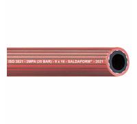 Tuyau d'acétylène SALDAFORM®/ROT Ø intérieur 9 mm Épaisseur de paroi 3,5 mm Ø extérieur 16,0 mm Longueur 50 m