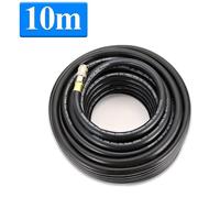 Tuyau d'air comprimé avec raccord rapide, tuyau pour compresseur, résistant aux chocs, à l'huile, à l'essence, résistant aux UV, profil européen 10x17 mm, longueur 20 mètres