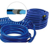 Tuyau d'air comprimé professionnel 12,5mm 50m 20 BAR Tuyau d'air en PVC Tuyau de compresseur