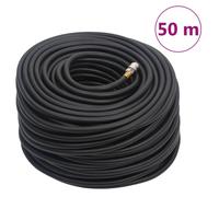 Tuyau d'air hybride noir 0,6" 50 m caoutchouc et PVC