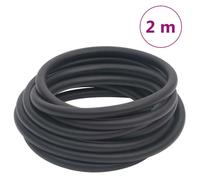 Tuyau d'air hybride - vidaxl - 2 m - Noir - Caoutchouc et PVC - Diamètre intérieur 9,5 mm - Diamètre extérieur 15 mm