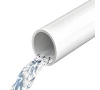 Tuyau d'alimentation en eau en PVC rigide résistant à la Corrosion, 1M, blanc, diamètre extérieur 20-40mm, paroi de 2mm(32MM)