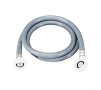 Tuyau d'arrivée d'eau 2M PVC réutilisable filetage 6 points(2.5m) | PVC modifié triple couche, souple basse temp, 2M longueur, filetage 6 points, usage réutilisable