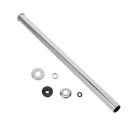 Tuyau D'arrivée D'urine Droit 300mm avec Joint D'étanchéité et Cache | Extension Longue pour Chasse D'eau Manuelle, Accessoires pour Urinoirs et Toilettes, Installation Facile en Salle de Bain