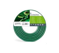 Cellfast 10-002 tuyau d'arrosage ECONOMIC Tuyau d'eau 3 couches élastique et flexible en tissu croisé en polyester, résistant aux rayons UV et aux dépôts d'algues, pression d'éclatement de 20 bars, 30 m, 44198 pouces, -10 2