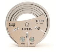 Tuyau d'arrosage | 20 mètres | PVC recy ris-beige