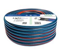 Vartco Tuyau d'arrosage Light Blue 4 couches polyester tressé anti-UV 22 bar 3/4" 30m