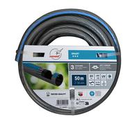 Tuyau d'arrosage 3 couches - 50 m - Ø 15 mm - Guipé tricoté - Anti-UV - Anti-algues - Flexible