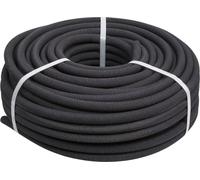 Tuyau d'arrosage 50 m – Tuyau poreux pour l'arrosage – Économie d'eau – Flexible – Caoutchouc PE – Noir