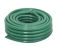 Tuyau d'arrosage avec kit de raccordement, vert, 1,9 cm, 30 m, en PVC, flexible, résistant aux pliures, avec buse de pulvérisation, raccord de robinet, adaptateur pour jardin, terrasse, balcon, serre